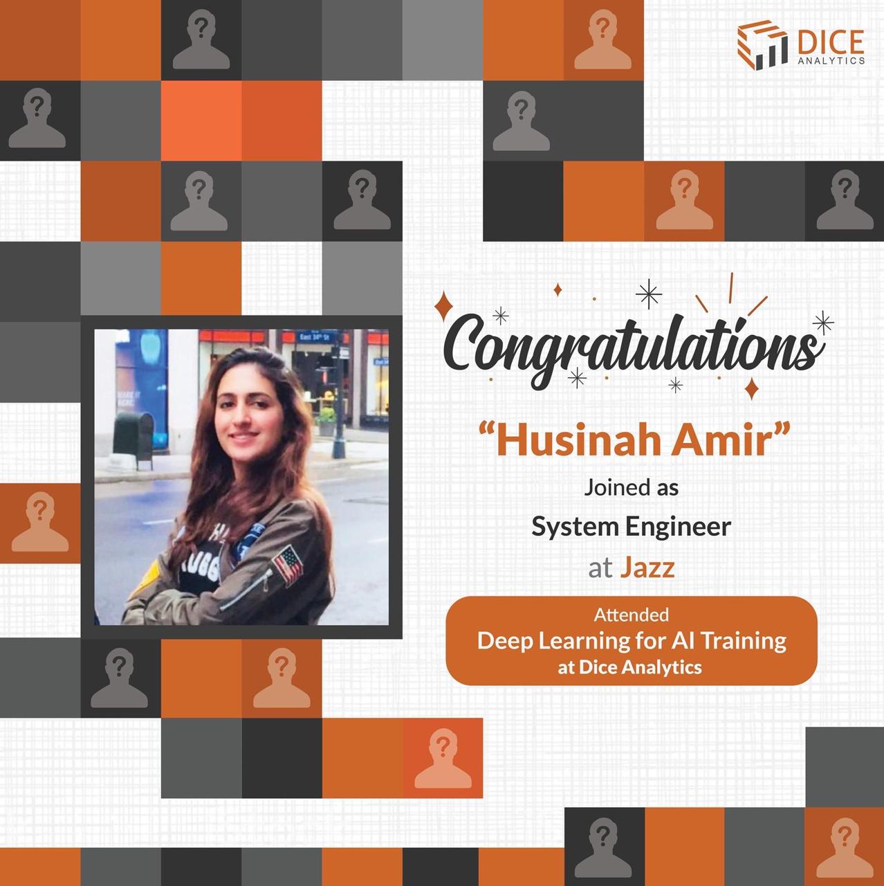 Husinah Amir - System Engineer