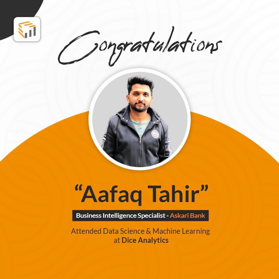 Afaq Tahir - Business Intelligence Specialist